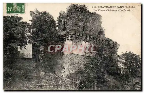 Cartes postales Chateaubriant le vieux chateau Le donjon