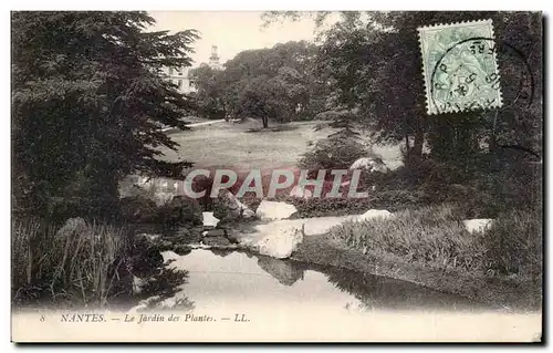 Nantes Cartes postales Le jardin des plantes