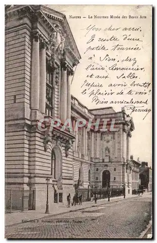 Cartes postales Nantes Le nouveau musee des Beaux Arts