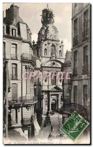 Cartes postales Nantes L&#39eglise Sainte CRoix