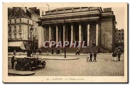 Cartes postales Nantes Le theatre Graslin