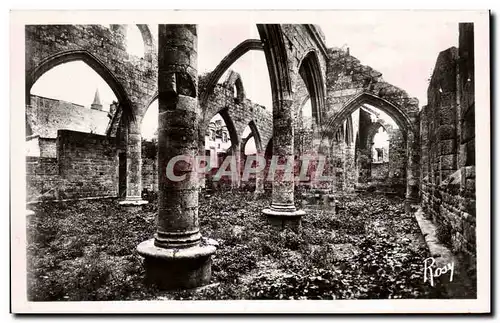 Cartes postales Batz Ruines interieures de Notre DAme du Murier