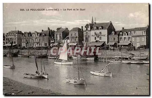 Cartes postales Le Pouliguen Le port et le quai