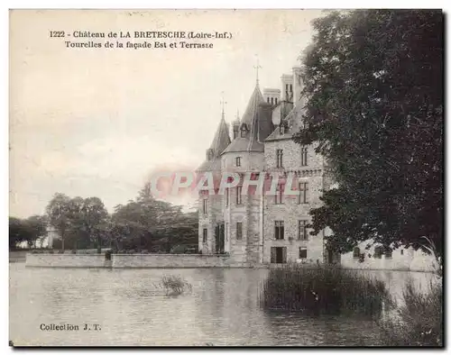 Ansichtskarte AK Chateau de la Bretesche Tourelles de la facade Est et terrasse