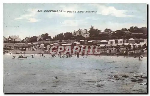 Prefailles - Plage a maree montant - Cartes postales