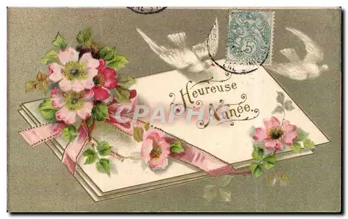 Fetes - Holiday - Heureuse Annee - Happy New Years - Oiseau - Ansichtskarte AK