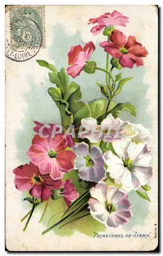 Fleurs - Flowers - Spring Bouquet - Cartes postales