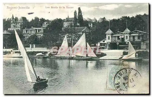 Cartes postales Nogent Joinville Les bords de la Marne