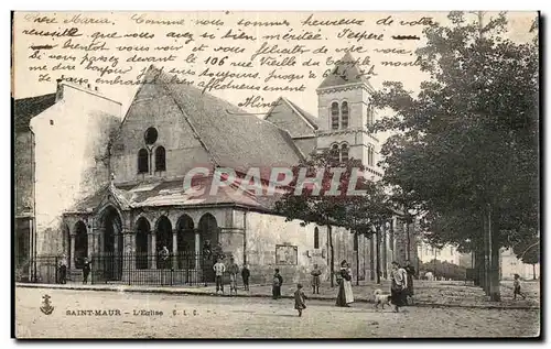 Cartes postales Saint Maur L&#39eglise