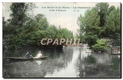 Cartes postales Le Perreux Bords de Marne L'ile d'amour