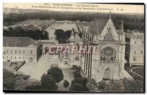 Vincennes - Le Vieux Fort - Vue Generale de la Chapelle - Cartes postales