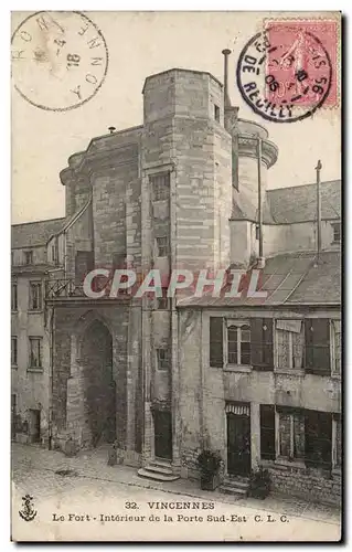 Vincennes - Le Fort Cartes postales