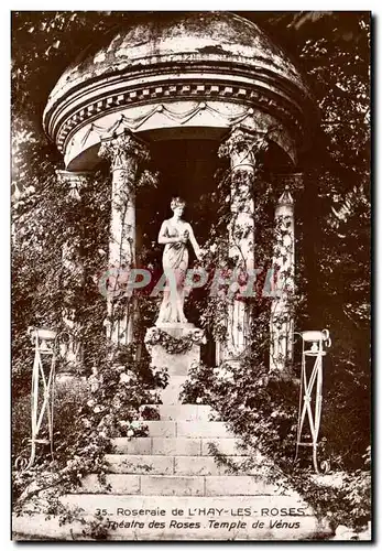 L&#39Hay les Roses - Roseraie - Temple de Venus Cartes postales