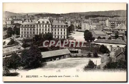 Belfort - Vue Generale sur l&#39ouet Cartes postales