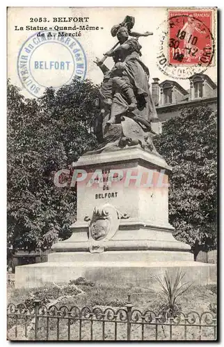 Belfort - La Statue Quand Meme - Cartes postales
