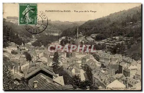 Plombieres les Bains - Vue prise de la Vierge - Ansichtskarte AK