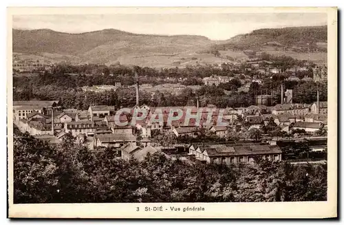 Saint Die - Vue Generale - Cartes postales