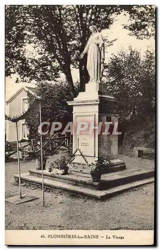 Plombieres les Bains - La Vierge - Cartes postales