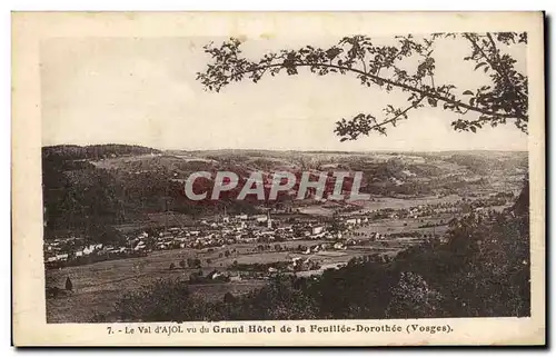 Le Val d&#39Ajol - vu du Grand Hotel de la Feuillee Dorothee - Cartes postales