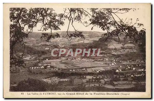 Vallee de Faymont - Vue du Grand Hotel - Ansichtskarte AK