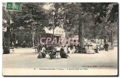 Cartes postales Contrexeville L&#39apres midi au parc