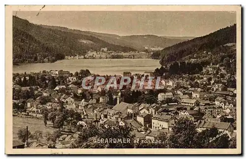 Ansichtskarte AK Gerardmer et son lac