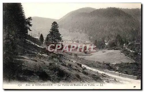 Cartes postales Environs de Gerardmer Les vallees du Rudlin et du Valtin