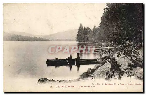 Cartes postales Gerardmer Vue sur le lac