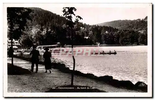 Ansichtskarte AK Gerardmer Au bord du lac