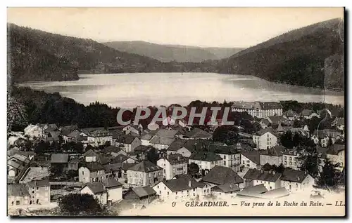 Ansichtskarte AK Gerardmer Vue prise de la roche du Rain