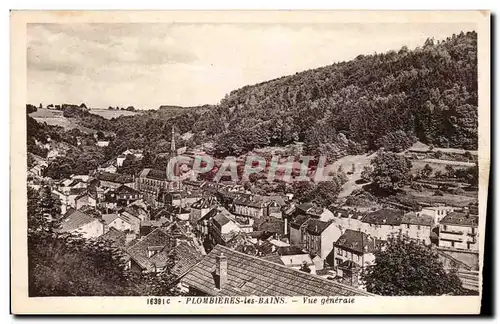 Cartes postales Plombieres les Bains Vue generale