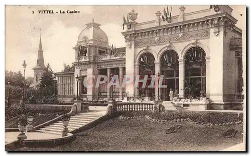 Cartes postales Vittel Le casino