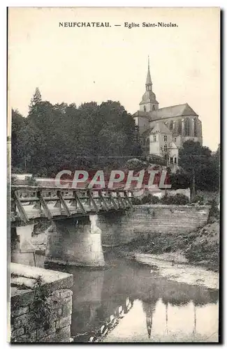 Cartes postales Neufchateau Eglise Saint Nicolas