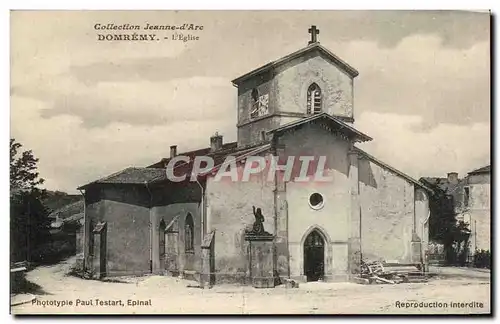 Cartes postales Domremy L'eglise