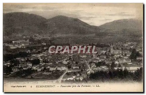 Cartes postales Remiremont Panorama pris du Parmont