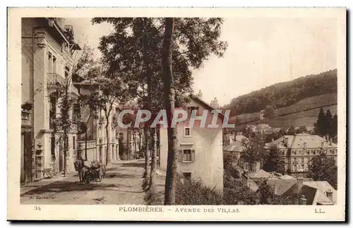 Plombieres - Avenue des Villas - Cartes postales