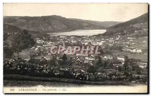 Gerardmer - Vue Generale - Cartes postales