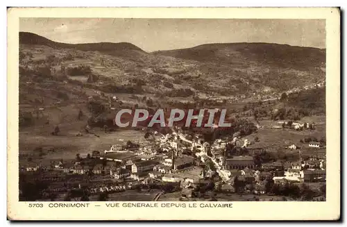 Cornimont - Vue Generale depuis le Calvaire - Ansichtskarte AK