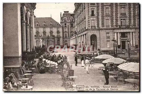 Vittel - Grand Hotel - Terrasse du Casino - Cartes postales