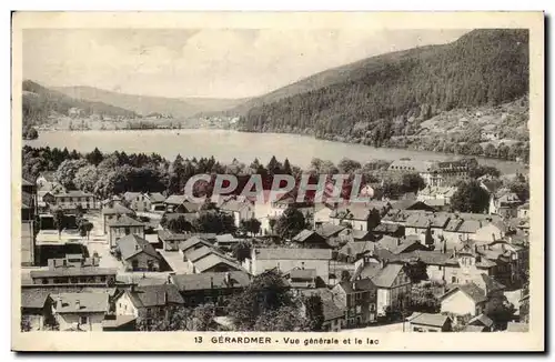 Gerardmer - Vue Generale et le Lac - Cartes postales