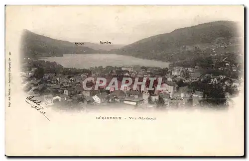 Gerardmer - Vue Generale - Cartes postales