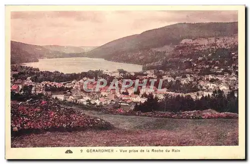 Gerardmer - Vue prise de la Roche - Cartes postales