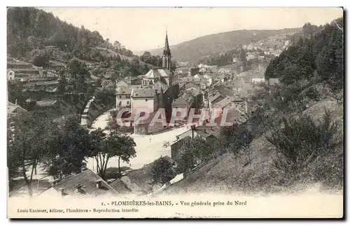 Plombieres les Bains - Bue generale prise du Nord - Cartes postales