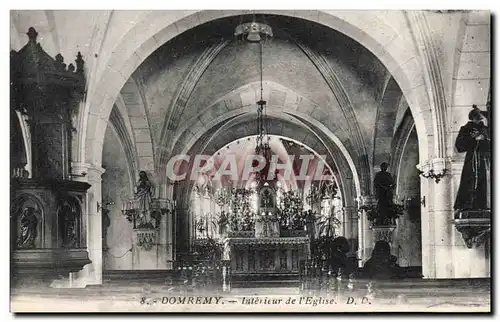Domremy - Interieur de l'Eglise - Cartes postales