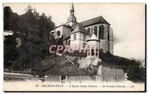 Neufchateau - L&#39Eglise Saint Nicolas - Cartes postales