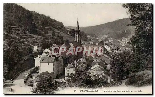 Plombieres les Bains - Panorama pris au Nord - Ansichtskarte AK