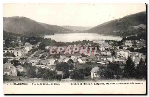 Gerardmer - Vue de la Roche de Rain - Ansichtskarte AK