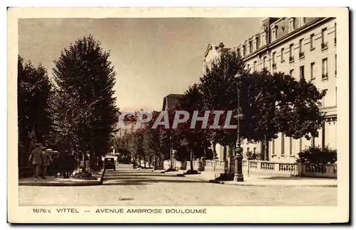 Vittel - Avenue Ambroise Bouloumie - Ansichtskarte AK