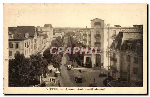 Vittel - Avenue Ambroise Bouloumie - Ansichtskarte AK