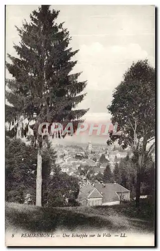 Remiremont - Une echappe sur la Ville - Ansichtskarte AK